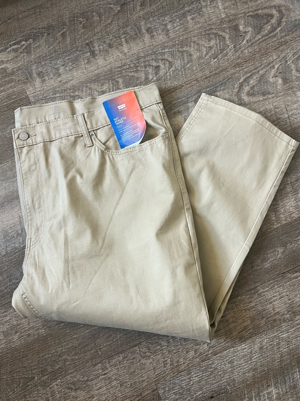 Levi's 541 Stretch Athletic Taper Jeans-Size 48x30